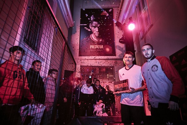 Το adidas Predator προσγειώθηκε στην Αθήνα με τον πιο εκρηκτικό τρόπο
