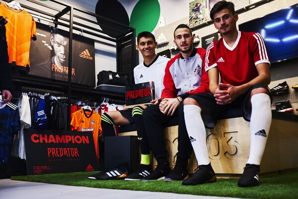 Το adidas Predator προσγειώθηκε στην Αθήνα με τον πιο εκρηκτικό τρόπο