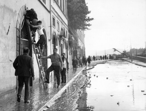 Η μεγάλη πλημμύρα της Φλωρεντίας το Νοέμβριο του 1966