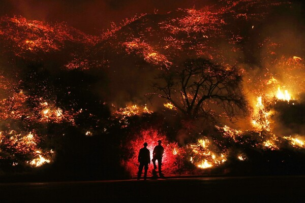 Είναι σοκαριστική η καταστροφή στην Καλιφόρνια - Εικόνες που τρομάζουν