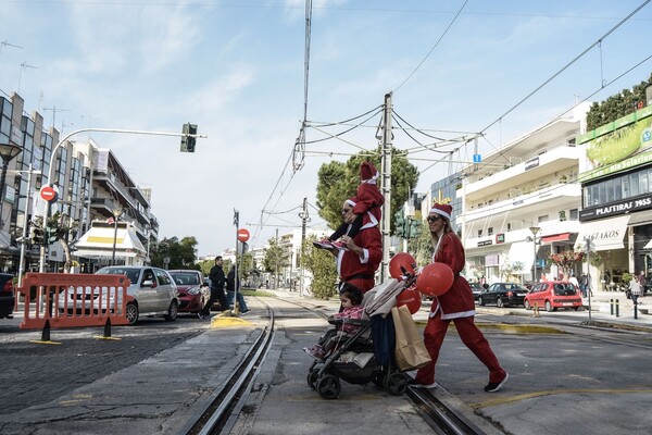 15 φωτογραφίες από το φετινό Santa Run στη Γλυφάδα