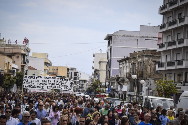 Χιλιάδες Βολιώτες είπαν «όχι» στην καύση σκουπιδιών - Μεγάλη διαδήλωση στο κέντρο της πόλης