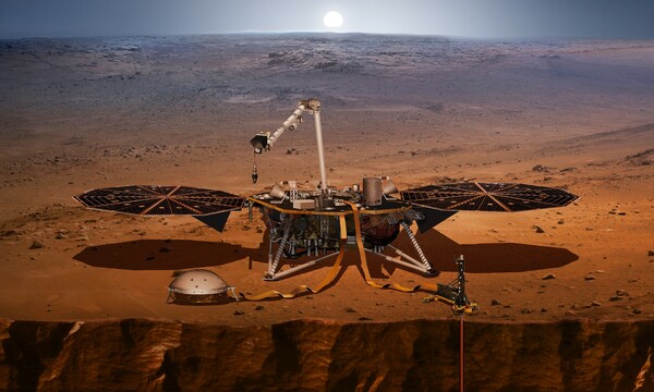 NASA: Ξεκίνησε το ταξίδι του για τον Άρη ο ρομποτικός σεισμολόγος InSight - Θα ερευνήσει το εσωτερικό του Κόκκινου Πλανήτη