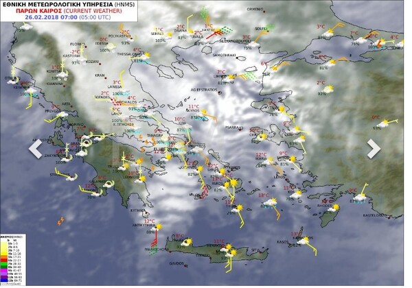 Ραγδαία επιδείνωση του καιρού: Ισχυρές καταιγίδες, χιόνια και παγετός σε όλη τη χώρα - Στα λευκά η Β. Ελλάδα
