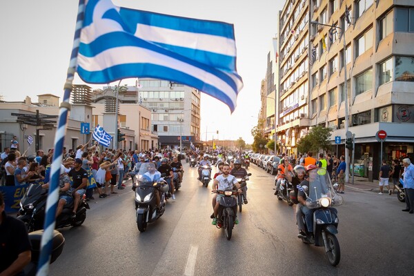 Πορεία με μοτοσικλέτες για την Μακεδονία στη Θεσσαλονίκη