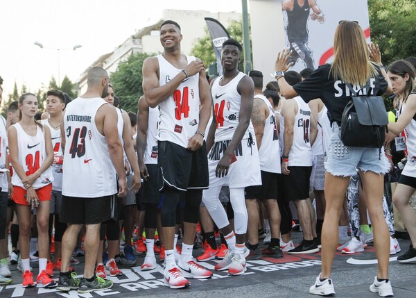 Antetokounbros 5K Run - H Αθήνα έτρεξε για καλό σκοπό με τους αδερφούς Αντετοκούνμπο