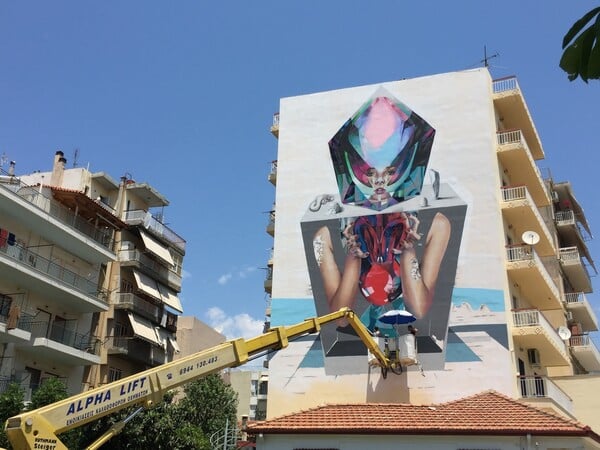 H Πάτρα είναι η πόλη με τα περισσότερα murals στην Ελλάδα