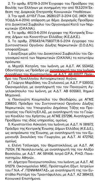 Ο Δαραβίγκας αναπλ. πρόεδρος στον ΟΚΑΝΑ