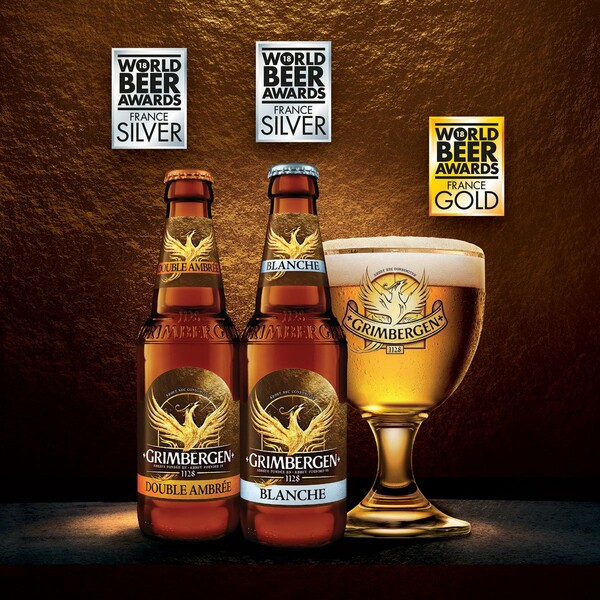 Η Grimbergen απέσπασε 3 βραβεία στο διεθνή διαγωνισμό World Beer Awards 2018
