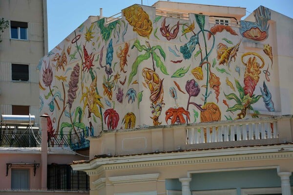 H Πάτρα είναι η πόλη με τα περισσότερα murals στην Ελλάδα