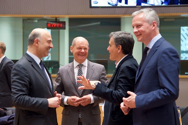Βέβαιοι ότι το Eurogroup θα καταλήξει σε λύση για την Ελλάδα, δήλωσαν Σολτς και Λεμέρ