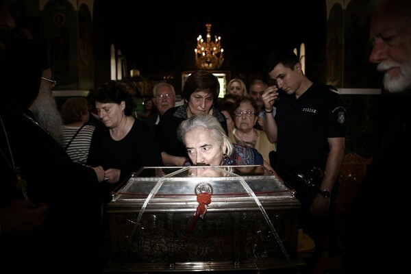 Εντυπωσιασμένοι οι Καθολικοί από την υποδοχή στο λείψανο της Αγ. Βαρβάρας