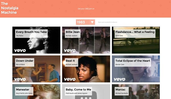 Nostalgia Machines: τρία σάιτ "φάρμακο" για τους νοσταλγούς του παρελθόντος