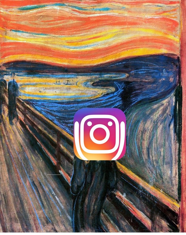Η pop art του διαδικτύου τρολάρει το νέο logo του Instagram