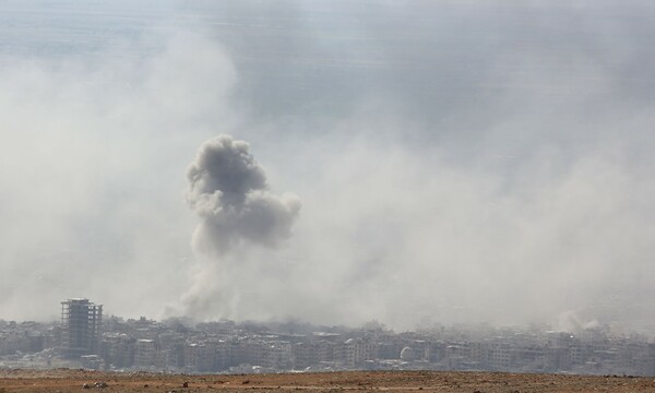 Επίθεση με πυραύλους σε στρατιωτικό αεροδρόμιο της Δαμασκού