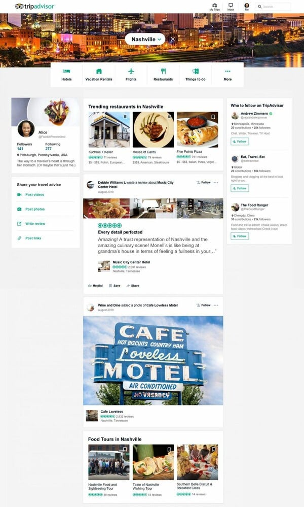 To TripAdvisor θέλει να γίνει το Facebook των ταξιδιωτών - Μεταμορφώνεται σε social medium