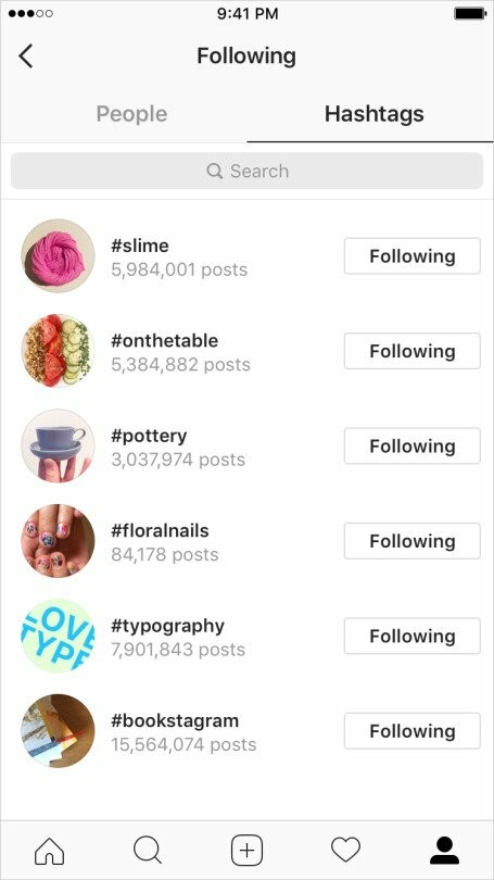 Instagram: Tώρα μπορείτε να ακολουθείτε και hashtags (#)