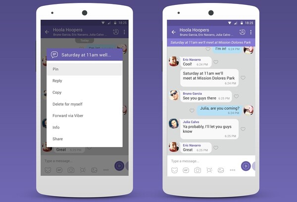 Viber: Ποιες είναι οι νέες λειτουργίες συνομιλίας