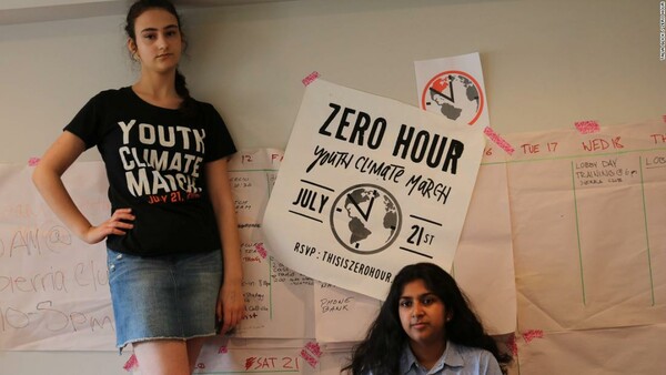 Οι ανήλικοι ακτιβιστές της κλιματικής αλλαγής περνάνε στην επίθεση