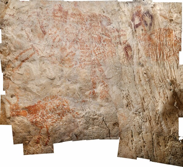 Σε σπήλαιο του Βόρνεο ανακάλυψαν την αρχαιότερη στον κόσμο σπηλαιογραφία - (ΕΙΚΟΝΕΣ)