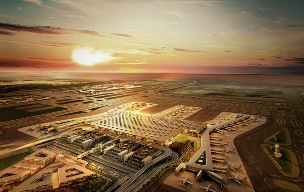 Ο Ερντογάν εγκαινιάζει αύριο το μεγαλύτερο αεροδρόμιο του κόσμου, αλλά κάποιοι το χαρακτηρίζουν «νεκροταφείο εργατών»