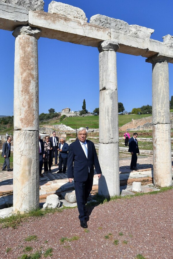 Η ξενάγηση του Στάινμαϊερ στην αρχαία Μεσσήνη - ΦΩΤΟΓΡΑΦΙΕΣ