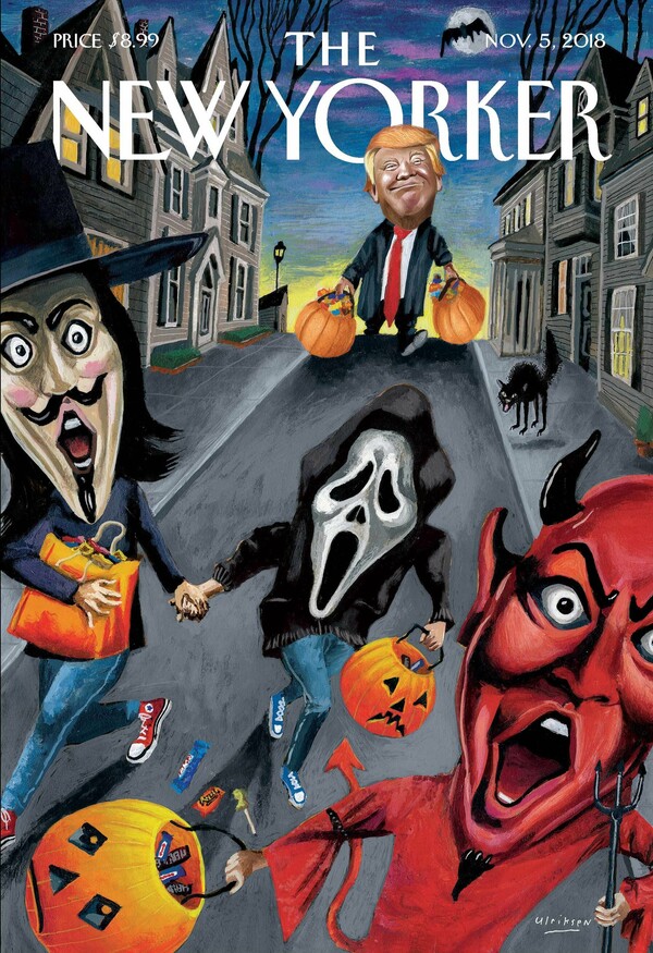 Ξανά στο εξώφυλλο του New Yorker ο Ντόναλντ Τραμπ, εν όψει Halloween