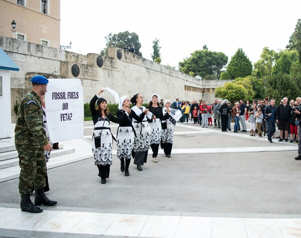 Τι δουλειά έχουν οι Καραγκούνες στο Σύνταγμα;