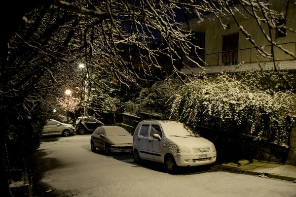Τηλέμαχος: Χιονισμένη η Αθήνα - Ποια σχολεία είναι κλειστά και οι δρόμοι που χρειάζονται προσοχή