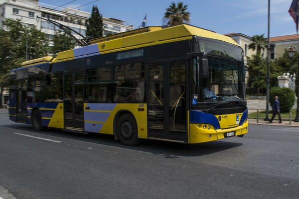 Χωρίς τρόλεϊ το μεσημέρι η Αθήνα