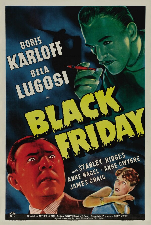 Black Friday: Μπόρις Καρλόφ και Μπέλα Λουγκόζι σε κινηματογραφική έκπτωση