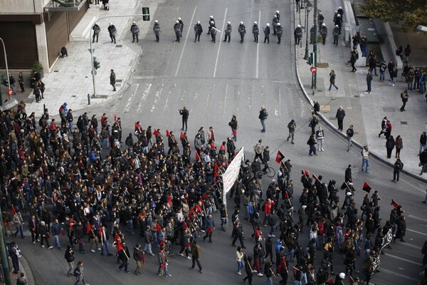Κλειστό το κέντρο της Αθήνας - Ξεκίνησαν οι εκδηλώσεις μνήμης για τον Αλέξανδρο Γρηγορόπουλο