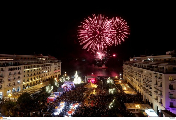 Θεσσαλονίκη: Πρωτοχρονιά με 4000 πυροτεχνήματα