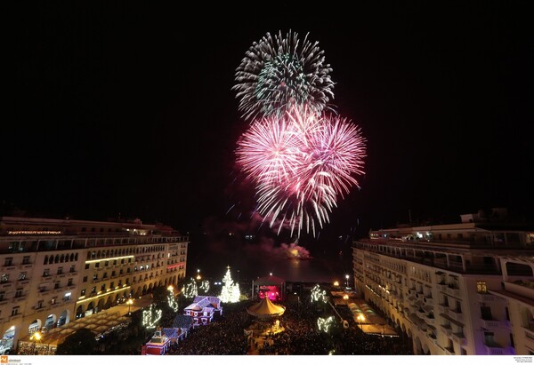 Θεσσαλονίκη: Πρωτοχρονιά με 4000 πυροτεχνήματα