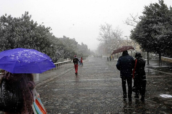 Νεότερα για την κακοκαιρία Τηλέμαχος - Πότε αναμένεται χιόνι στην Αθήνα