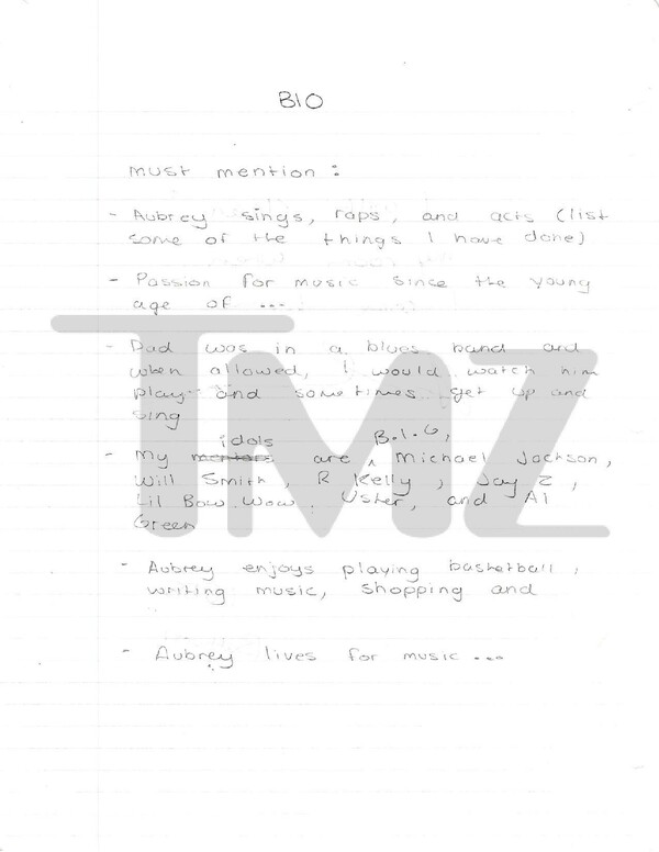 Σημείωμα που έγραψε ο Drake στην μητέρα του όταν ήταν παιδί πωλείται για χιλιάδες ευρω