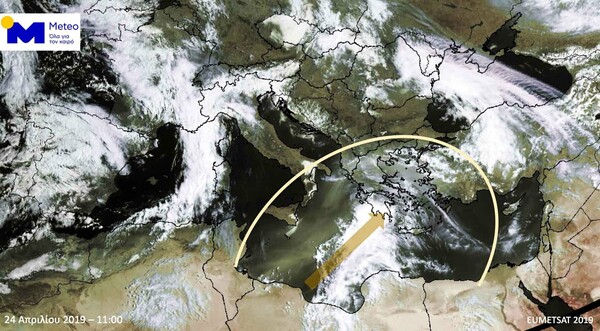 Η αφρικανική σκόνη σκεπάζει την Αθήνα - Οι πρώτες εικόνες