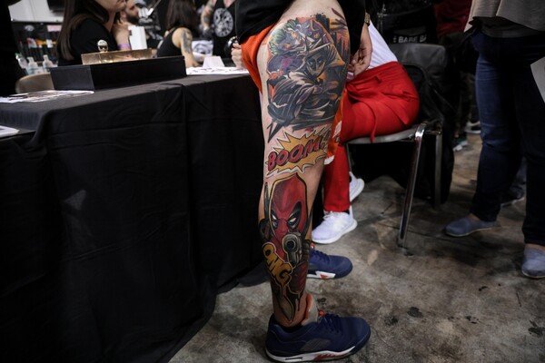 Μέσα στο Athens International Tattoo Convention - Φωτογραφίες από τη μεγάλη γιορτή του τατουάζ στην Αθήνα