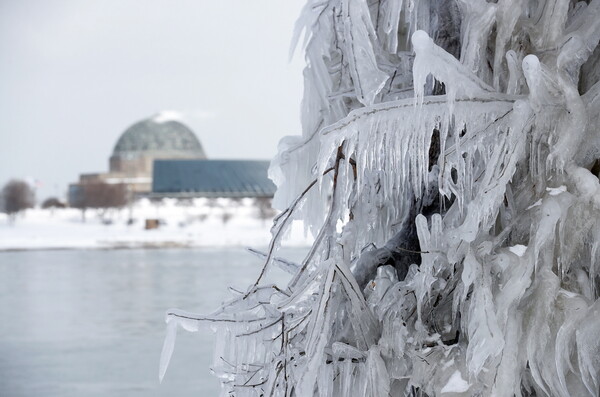 To Polar Vortex πάγωσε το Σικάγο - Εντυπωσιακές εικόνες