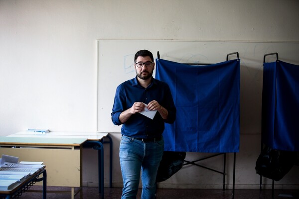 Εκλογές 2019: Ψήφισε ο Νάσος Ηλιόπουλος - «Θα φτιάξουμε μια Αθήνα αντιφασιστική»