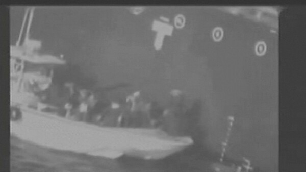 Εκρήξεις σε τάνκερ στον Κόλπο του Ομάν: Το βίντεο που έδωσαν στη δημοσιότητα οι ΗΠΑ