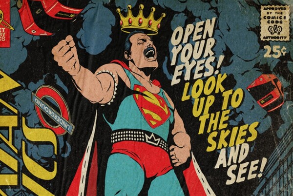 Ο Freddie Mercury «επέστρεψε» ως ήρωας κόμικ