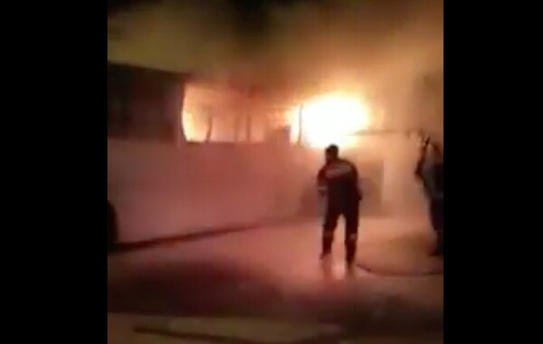 Λεωφορείο των ΚΤΕΛ πήρε φωτιά εν κινήσει στην Κοζάνη