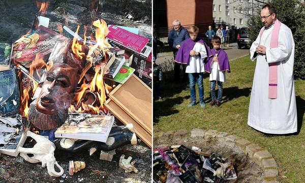 Πολωνία: Συγγνώμη ζήτησε ο ιερέας που έκαψε τα βιβλία του Χάρι Πότερ