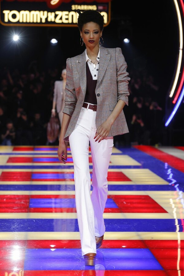Η Zendaya και η Grace Jones στην πασαρέλα του Tommy Hilfiger