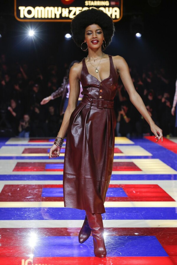 Η Zendaya και η Grace Jones στην πασαρέλα του Tommy Hilfiger
