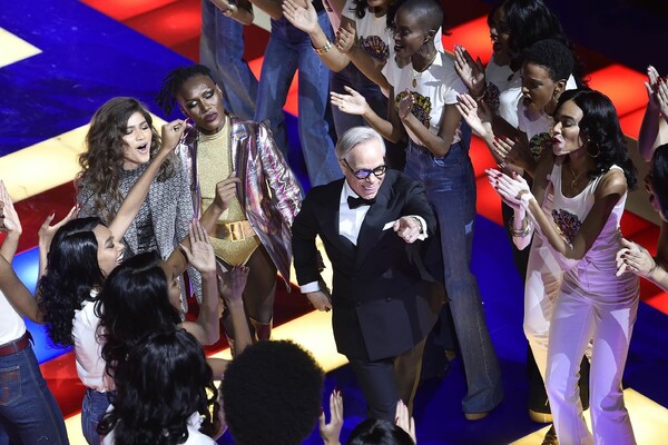 Η Zendaya και η Grace Jones στην πασαρέλα του Tommy Hilfiger