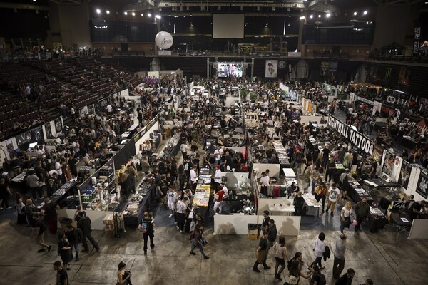 Μέσα στο Athens International Tattoo Convention - Φωτογραφίες από τη μεγάλη γιορτή του τατουάζ στην Αθήνα