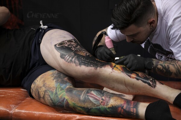 Μέσα στο Athens International Tattoo Convention - Φωτογραφίες από τη μεγάλη γιορτή του τατουάζ στην Αθήνα