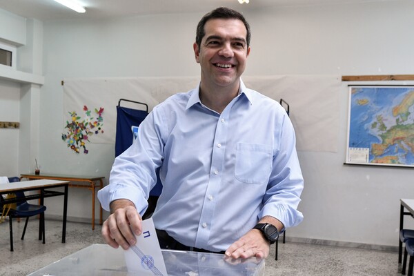 Ψήφισε ο Τσίπρας: «Οι επιλογές μας είναι κρίσιμες - Είμαι αισιόδοξος»